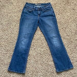 Old Navy Women's Blue Flare Jeans